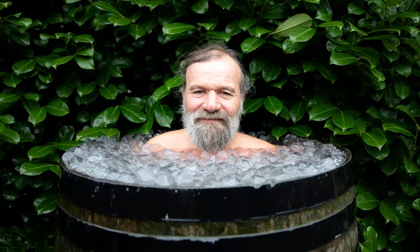 A research indicates that the Wim Hof breathing and cold-exposure approach may be beneficial.